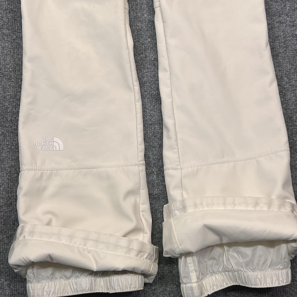 The North Face Snow Pants Womens S White WindWall Softshell Lined Ski Snowboard - Picture 2 of 12